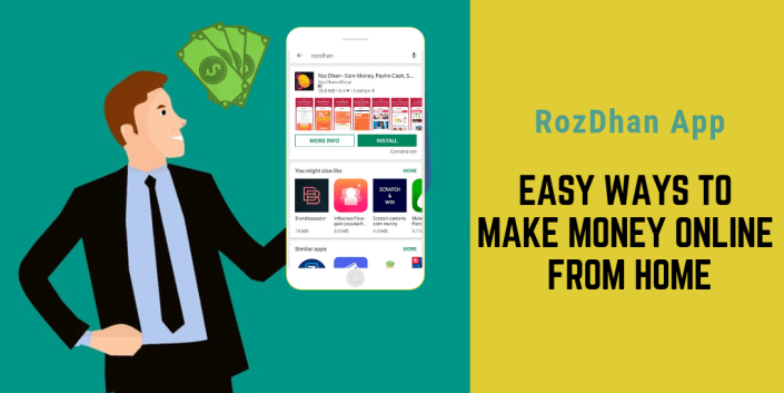 Make Money Online With An Android App Rozdhan App Tekh Spy - 