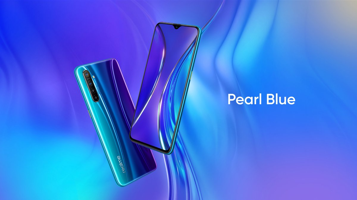 Realme XT Pearl blue
