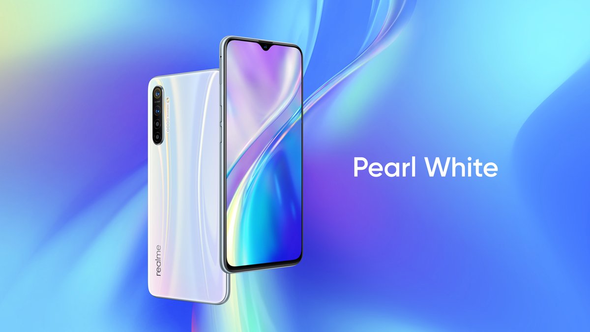 Realme XT Pearl white